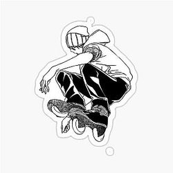 Air Gear manga cool roller skating stickers