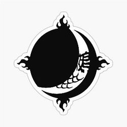 Air Gear Black Crow Stiker