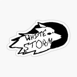 Air Gear White Storm Sticker