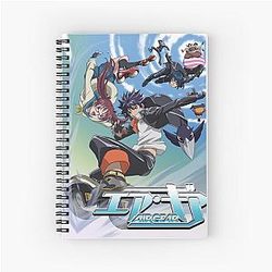 Air Gear Anime Spiral notebook