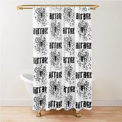 Air Rack Shower Curtain
