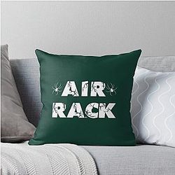 Air Rack Spider Web Throw Pillow
