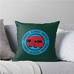AirRack Across America Throw Pillow