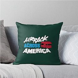 Air Rack Across America Throw Pillow