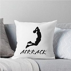 Air Rack New Basketball Throw Pillow