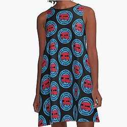 Airrack Across America A Line Dress