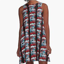Airrack Across America A-Line Dress