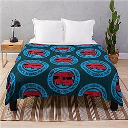 Airacross America Throw Blanket