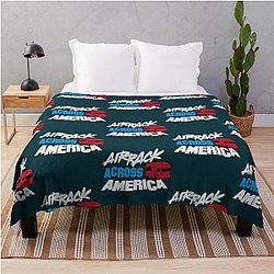 AirRack Across America Throw Blanket