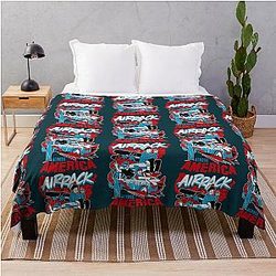 Airrack Across America Throw Blanket