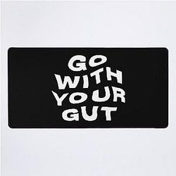 Airrack Merch Go With Your Gut Desk Mat