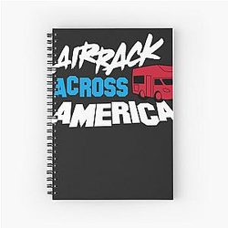 AirRack Across America Spiral Notebook