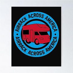 Airrack Across America T-shirt Poster