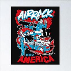 Airrack Across America T-Shirt Poster