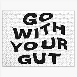 Airrack Merch Go With Gut Jigsaw Puzzle