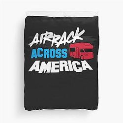 Airrack Across America Duvet Cover