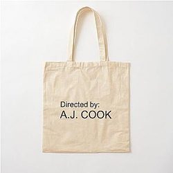 Directed by AJ Cook Cotton Tote Bag