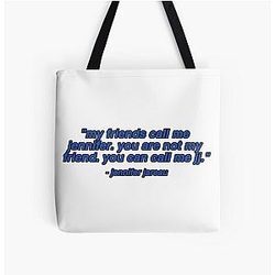 AJ Cook Quote Tote Bag