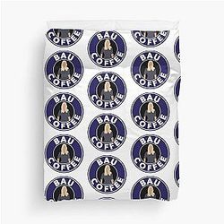 AJ Cook logo Duvet Cover