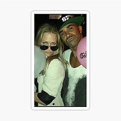 Shemar Moore and AJ Cook Sticker