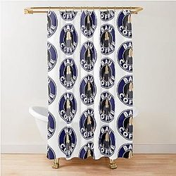 AJ Cook Shower Curtain