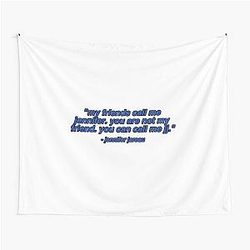 AJ Cook Quote Tapestry