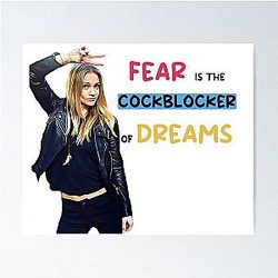 AJ Cook Once Said Poster
