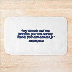 Alec Cook quote Bath Mat