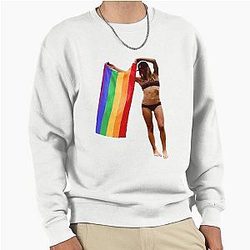 AJ Cook Pride Pullover Sweatshirt