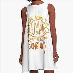 AJR - When Life Gives You Lemon A-Line Dress