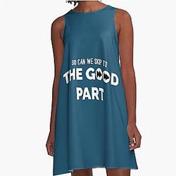 AJR Can We Skip to the A-Line Dress