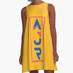 AJR 90s Nostalgia Collection: Relive the Neotheater Era with Exclusive Merch and Vibes A-Line Dress