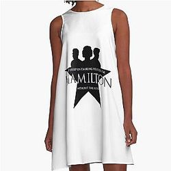 3 O'Clock Things AJR A Line Dress