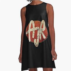 Ajr band Vintage Style A-Line Dress