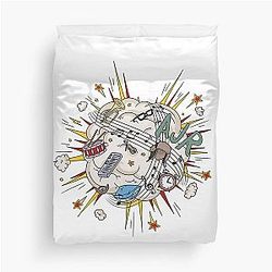Like AJR Scene Modern Duvet Cover