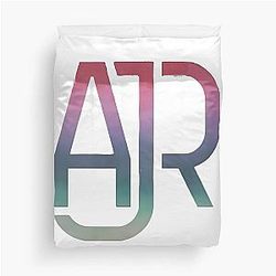 Black Ajr Girl Instrument Grunge Duvet Cover