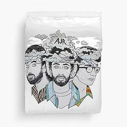 Quarter Watercolor Duvet Cover