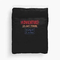 Adventure Is Out There AJR Lyric Duvet Cover