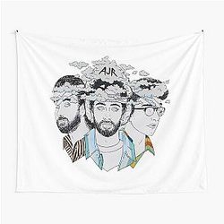 Quarter ajr watercolor neon Tapestry