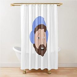 Jack Trapper Hat Shower Curtain