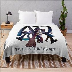 Featuring AJR Oval Throw Blanket