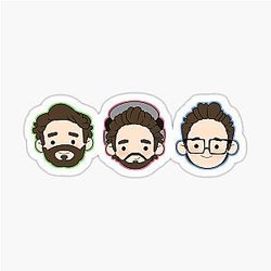 AJR colored Sticker