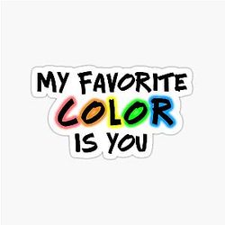 AJR - My Favorite Color is You Sticker