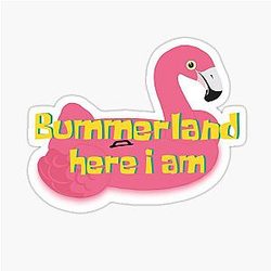 Bummerland AJR Sticker