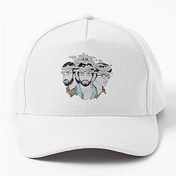 quarter note watercolor neon Baseball Cap