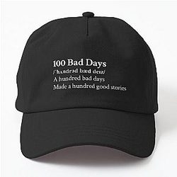 AJR Aesthetic Motivational Black Dad Hat