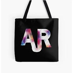 COLORS AJR All Over Print Tote Bag
