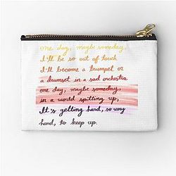AJR Overture Lyrics Pouch