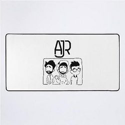 Kevin AJR Parker Trippy Head Desk Mat