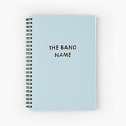 The Band Ajr Essential T-Shirt Spiral Notebook
